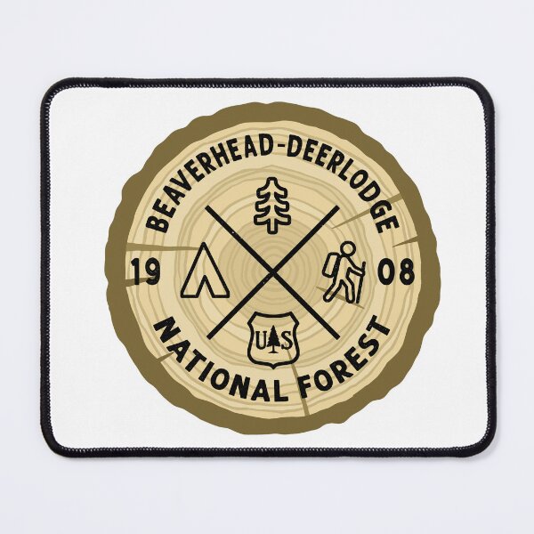 Item preview, Beaverhead-Deerlodge National Forest Log Slice designed and sold by VanyaKar.