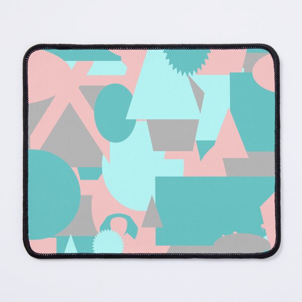 Item preview,   pink blue geometric camouflage designed and sold by ricobarinas.