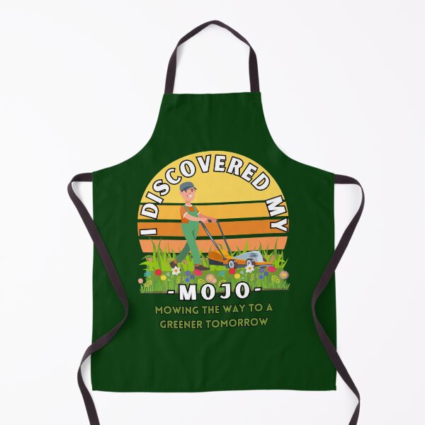 Item preview, I discovered my Mojo mowing lawns in the Summer heat for a greener tomorrow designed and sold by Shean Fritts.
