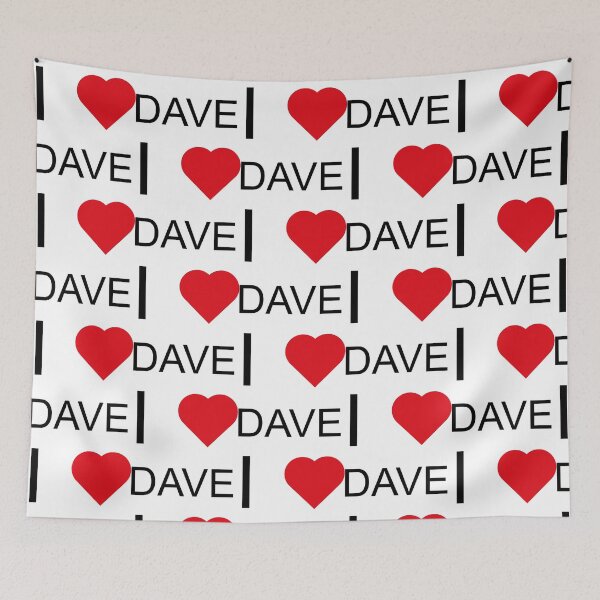 Item preview, I Love Dave designed and sold by scale-sdenae.