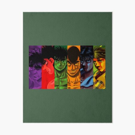 Hajime no Ippo - New Challenger For the real Fan Art Board Print