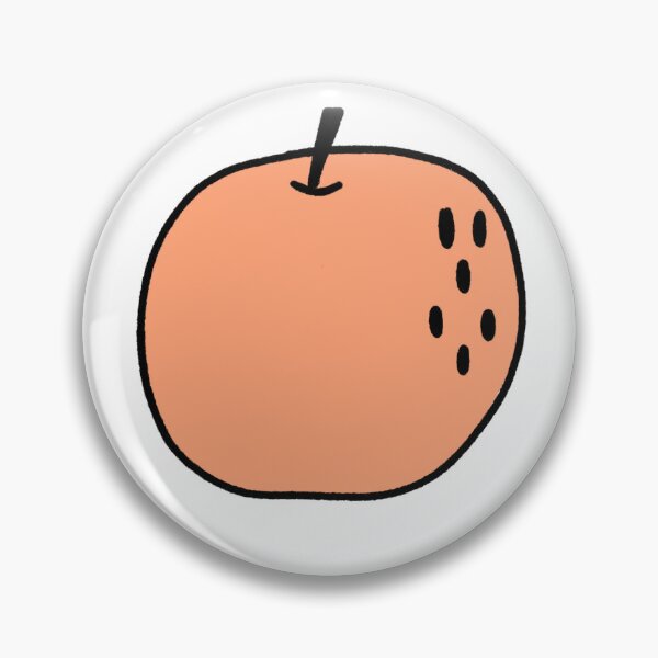 Item preview, Orange minimal doodle style  designed and sold by HappySunday001.