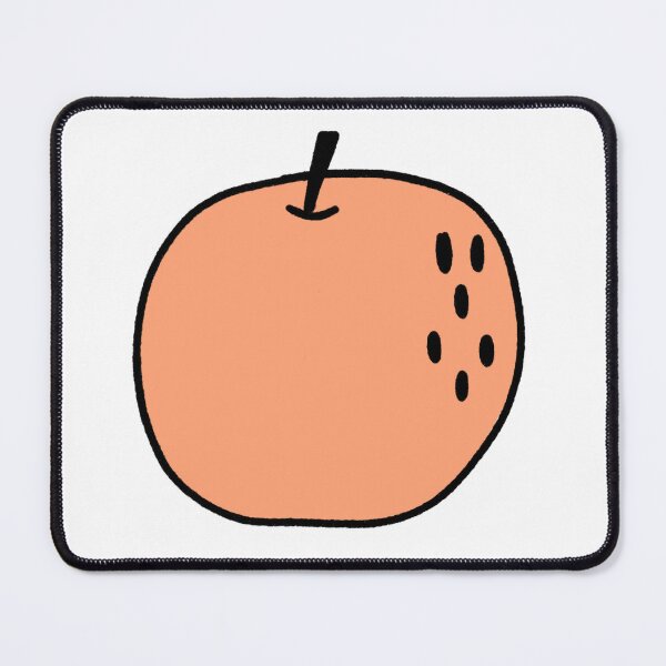 Item preview, Orange minimal doodle style  designed and sold by HappySunday001.