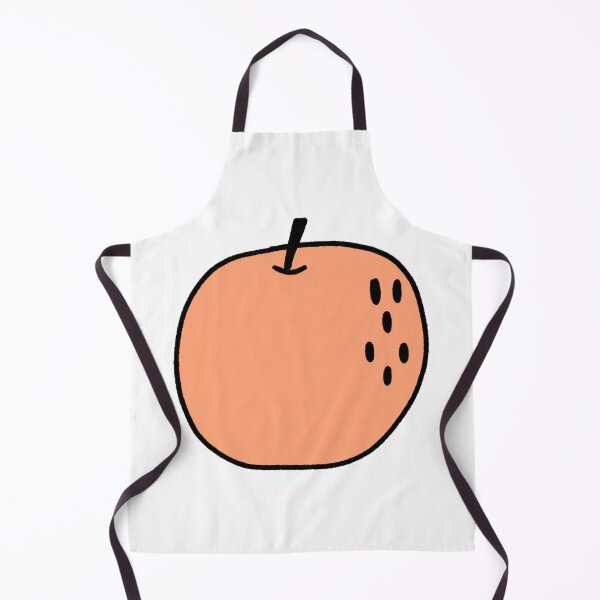 Item preview, Orange minimal doodle style designed and sold by HappySunday001.