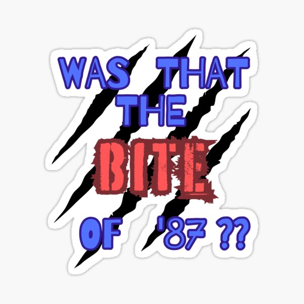 FNAF - Five Nights at Freddys - The Bite of 87 Sticker for Sale