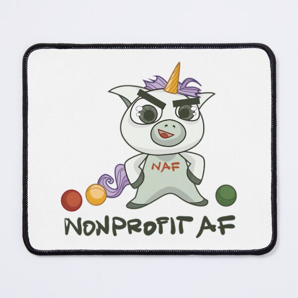 Item preview, The Nonprofit AF Line — Because You Are A Unicorn 	 designed and sold by robrllemrn29.