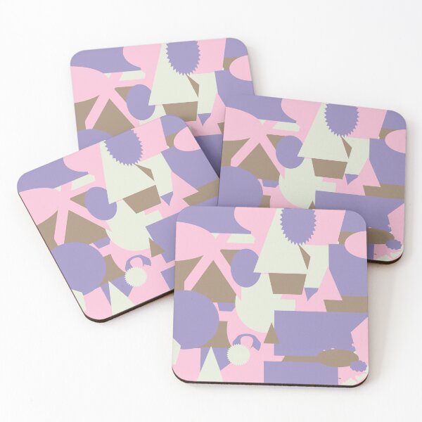 Item preview, LGBT Blue Pink Geometric Camouflage designed and sold by ricobarinas.