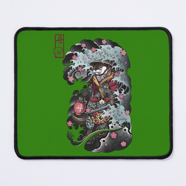 Item preview, Samurai otter tattoo design Classic designed and sold by vwtivwgqh92.