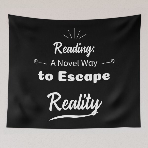 Item preview, Reading: A novel way to Escape Reality  designed and sold by JOY STORE 45.