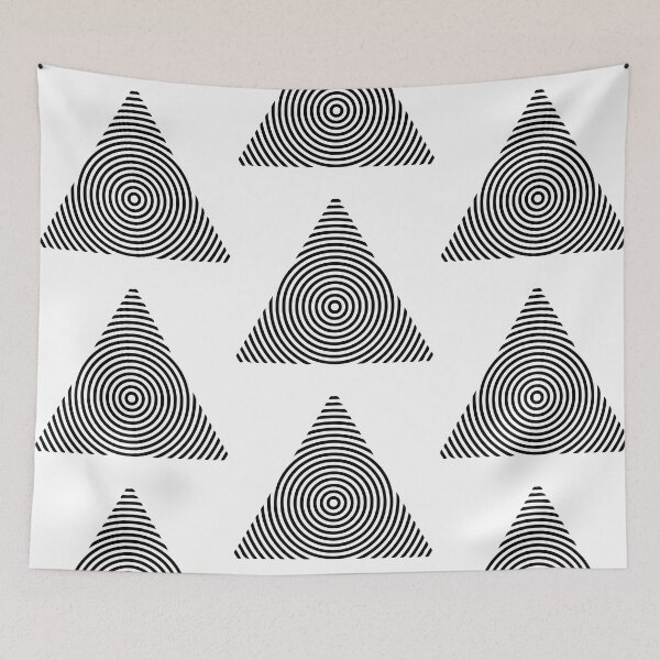 Item preview, Abstract geometric triangle tattoo designed and sold by InkStation24.