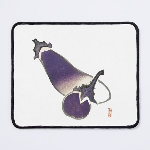 Item preview, Eggplants by Kōno Bairei (1844-1895) designed and sold by 5b2f.