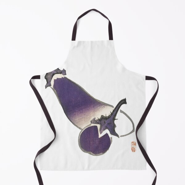 Item preview, Eggplants by Kōno Bairei (1844-1895) designed and sold by 5b2f.