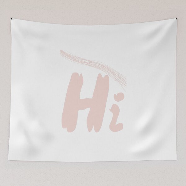 Item preview, Say Hi Stickers. designed and sold by Nesyarat.