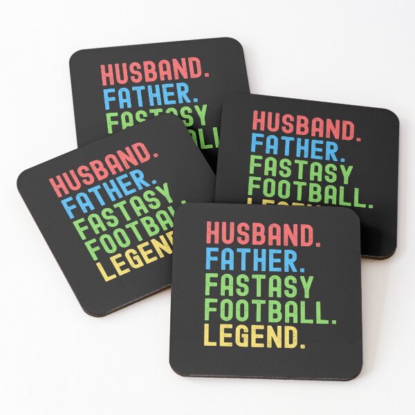 Item preview, Husband Father Fantasy Football Legend, Funny Husband Dad, Funny Draft designed and sold by Cryptohaven.