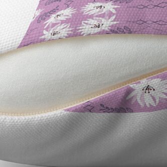 Alternate view of Serenity Blush Throw Pillow