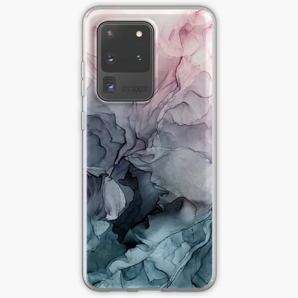 Peinture abstraite fluide de Blush et Payne Coque souple Samsung Galaxy