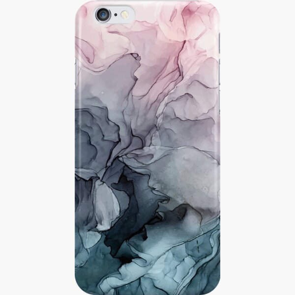 Peinture abstraite fluide de Blush et Payne Coque rigide iPhone