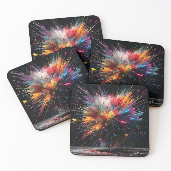 Item preview, Explosion of colorful joy designed and sold by Jessysparkly.