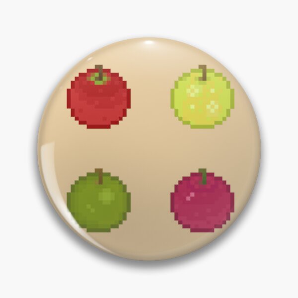 Item preview, pixel apples designed and sold by autumnalmanac.