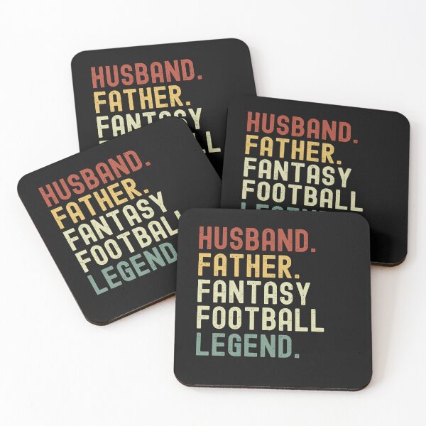 Item preview, Husband Father Fantasy Football Legend, Funny Draft, Funny Husband Dad designed and sold by Cryptohaven.