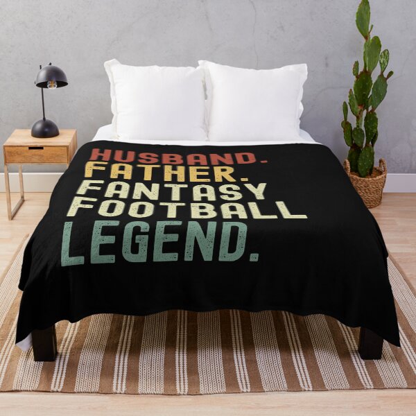 Item preview, Husband Father Fantasy Football Legend, Funny Draft, Funny Husband Dad designed and sold by Cryptohaven.