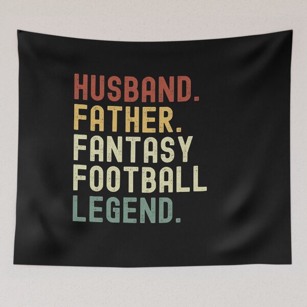 Item preview, Husband Father Fantasy Football Legend, Funny Draft, Funny Husband Dad designed and sold by Cryptohaven.
