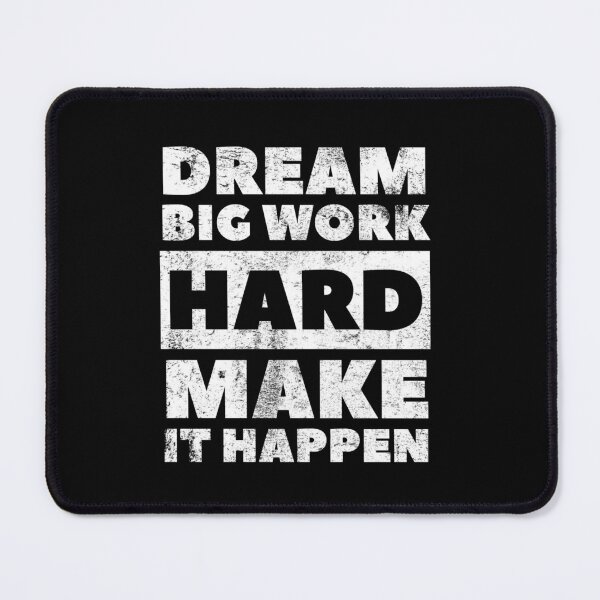 Item preview, Dream big, work hard, make it happen. designed and sold by DeluxBee.