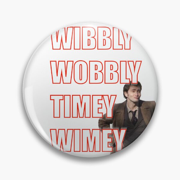 Item preview, Wibbly Wobbly Timey Wimey designed and sold by MyHaberdashery.