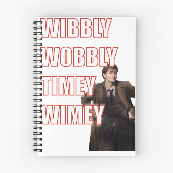 Item preview, Wibbly Wobbly Timey Wimey designed and sold by MyHaberdashery.