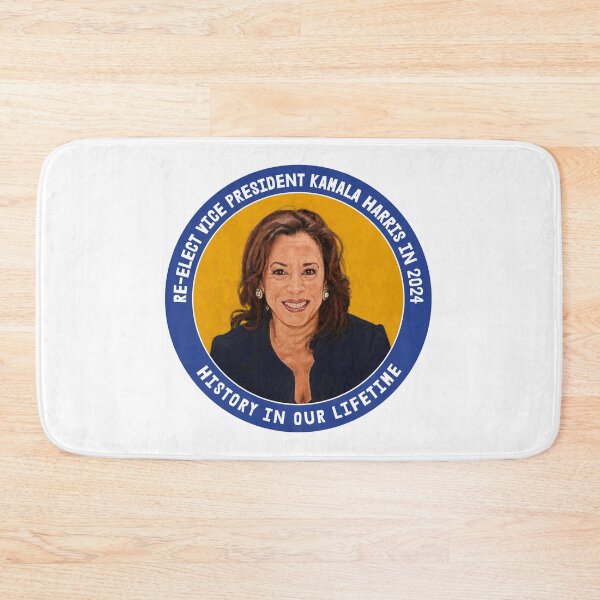 Item preview, Re-Elect Vice President Kamala Harris in 2024, History in our Lifetime designed and sold by Neil Feigeles.