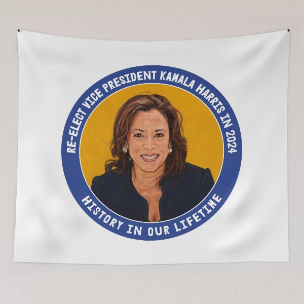 Item preview, Re-Elect Vice President Kamala Harris in 2024, History in our Lifetime designed and sold by Neil Feigeles.