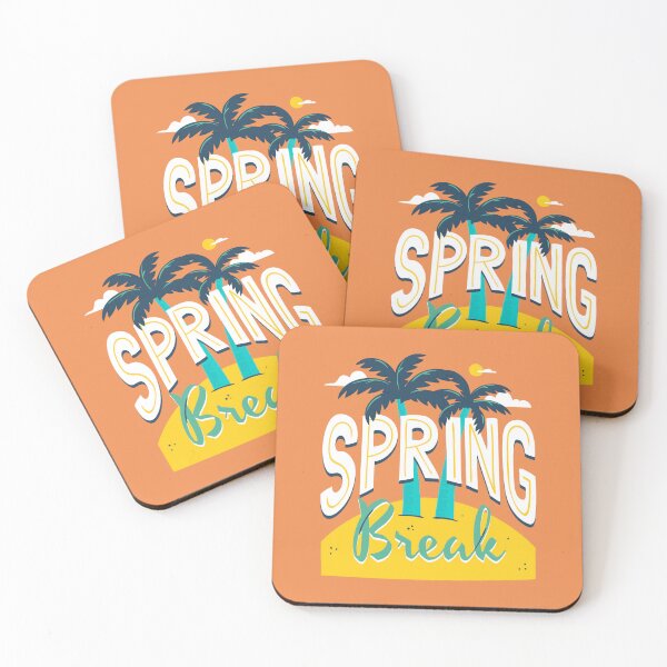 Item preview, Flat Spring Break Lettering designed and sold by hjian8219.