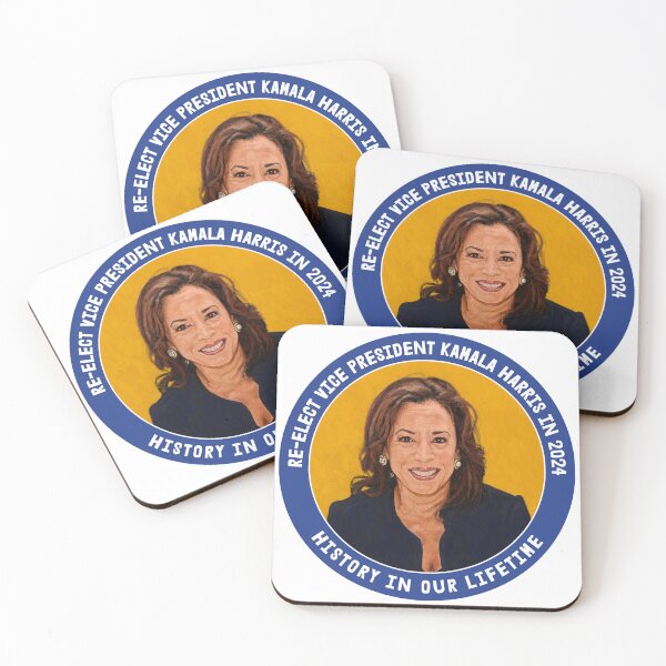 Item preview, Re-Elect Vice President Kamala Harris in 2024, History in our Lifetime designed and sold by Neil Feigeles.