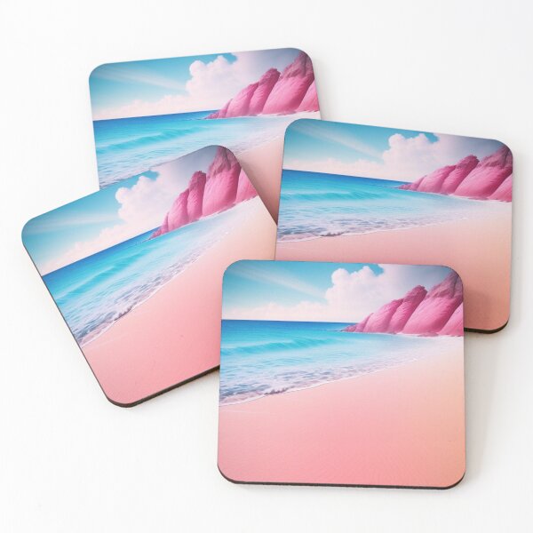 Item preview, Pink sand beaches  designed and sold by Roxburylane.