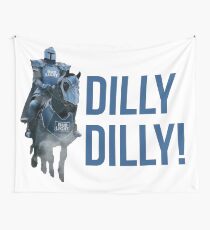 Dilly Dilly The Bud Knight Superbowl 2018 Wall Tapestry