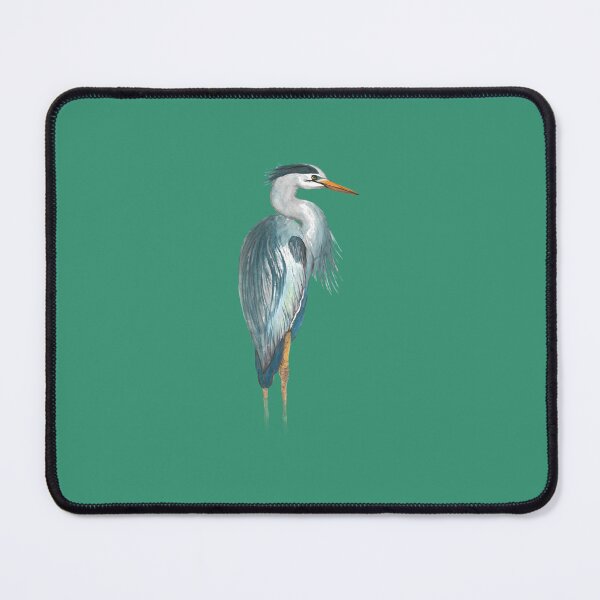 Item preview, Grey heron watercolor painting designed and sold by evcljuto82.