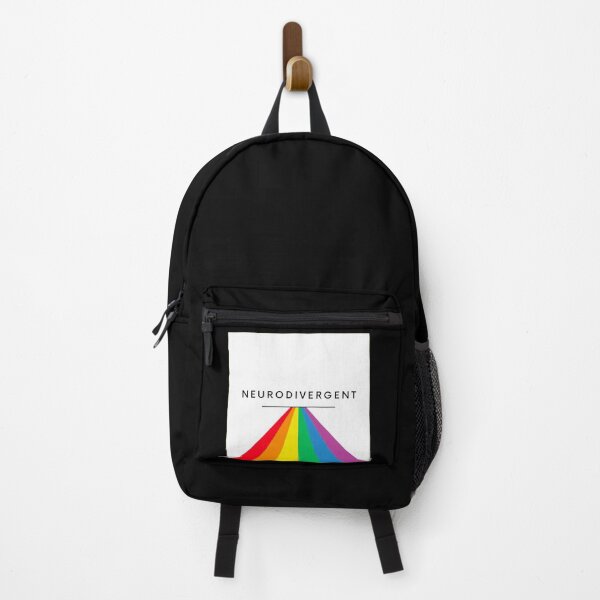 Item preview, Neurodivergent Rainbow Celebration Design designed and sold by Skull Fern.