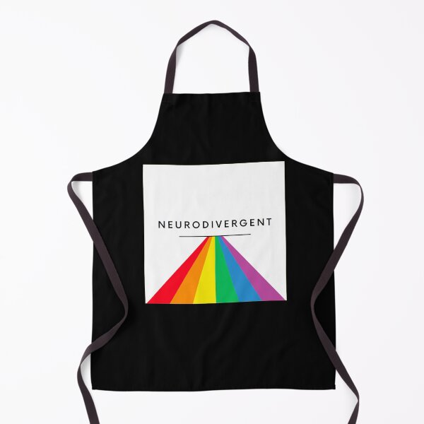 Item preview, Neurodivergent Rainbow Celebration Design designed and sold by Skull Fern.