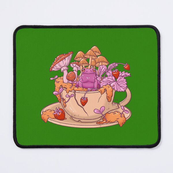 Item preview, Sapphic Frog Toadstool Tea Cup designed and sold by vwtivwgqh92.