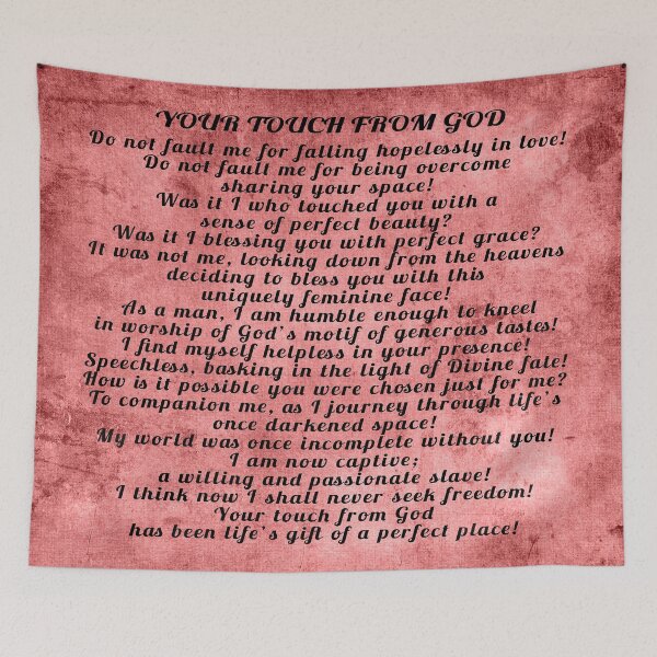 Item preview, Your Touch From God - Rose Grunge designed and sold by nimblemuse.