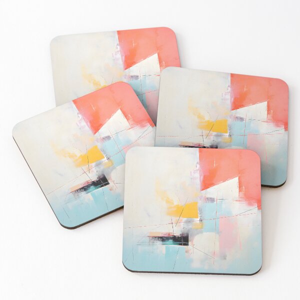 Item preview, Abstract Minimalist Lines Oil on Canvas art designed and sold by megapops.