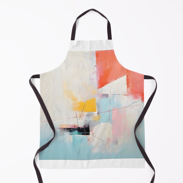 Item preview, Abstract Minimalist Lines Oil on Canvas art designed and sold by megapops.