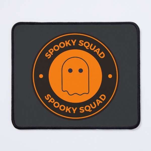 Item preview, Spooky Squad Ghost Emblem designed and sold by Skull Fern.