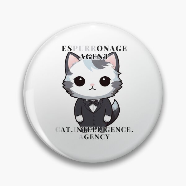 Item preview, Agent Shadowclaw the Spy (with text) designed and sold by PinotTeez.