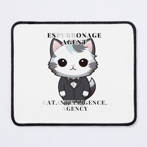 Item preview, Agent Shadowclaw the Spy (with text) designed and sold by PinotTeez.