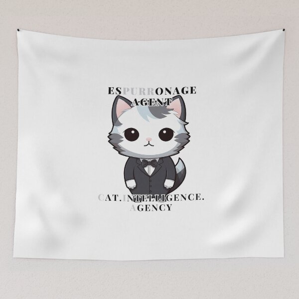 Item preview, Agent Shadowclaw the Spy (with text) designed and sold by PinotTeez.
