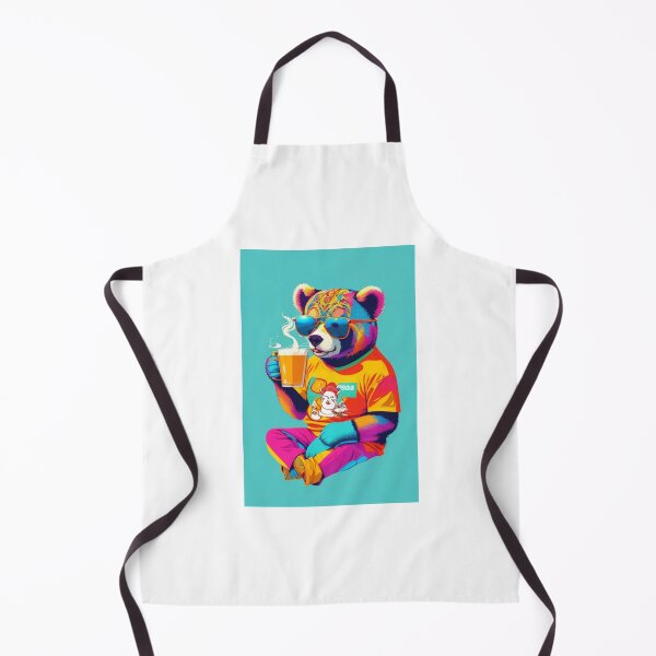 Item preview, Stylish Bear Sticker designed and sold by KRVC Studio .