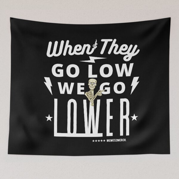 Item preview, Camiseta con capucha de When They Go Low We Go Lower Homegoods designed and sold by TopChoiceMerch.