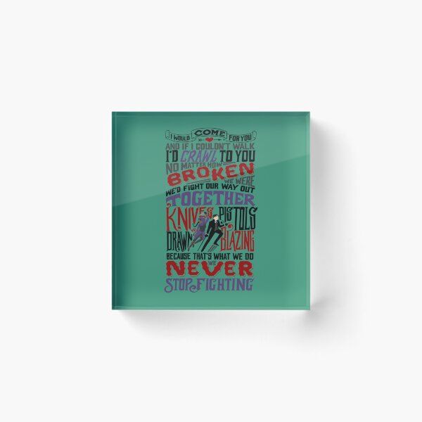Item preview, Knives Drawn Pistols Blazing Quote Postcard 	 designed and sold by evcljuto82.