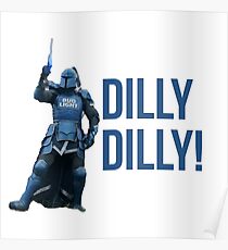 The Bud Knight Dilly Dilly Superbowl 2018 Poster